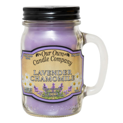 Our Own Candle Company, Orange Creamsicle Scented Mason Jar Candle, 100 Hour Burn Time, 13 Ounces