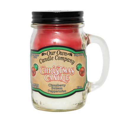 Our Own Candle Company, Orange Creamsicle Scented Mason Jar Candle, 100 Hour Burn Time, 13 Ounces