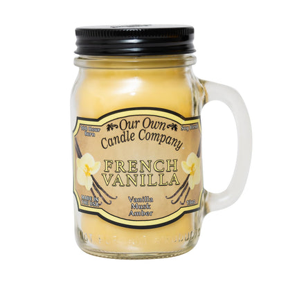 Our Own Candle Company, Orange Creamsicle Scented Mason Jar Candle, 100 Hour Burn Time, 13 Ounces