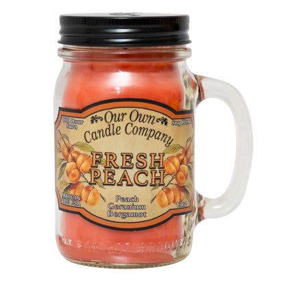 Our Own Candle Company, Orange Creamsicle Scented Mason Jar Candle, 100 Hour Burn Time, 13 Ounces