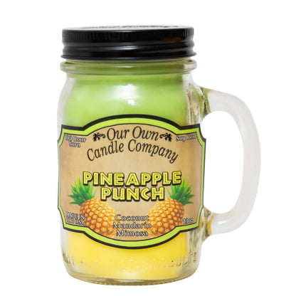 Our Own Candle Company, Orange Creamsicle Scented Mason Jar Candle, 100 Hour Burn Time, 13 Ounces