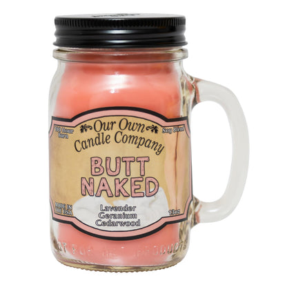 Our Own Candle Company, Orange Creamsicle Scented Mason Jar Candle, 100 Hour Burn Time, 13 Ounces