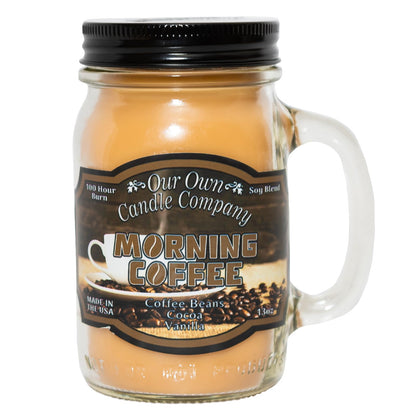 Our Own Candle Company, Orange Creamsicle Scented Mason Jar Candle, 100 Hour Burn Time, 13 Ounces