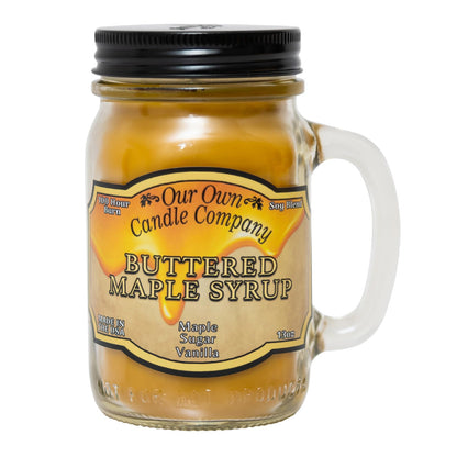 Our Own Candle Company, Orange Creamsicle Scented Mason Jar Candle, 100 Hour Burn Time, 13 Ounces