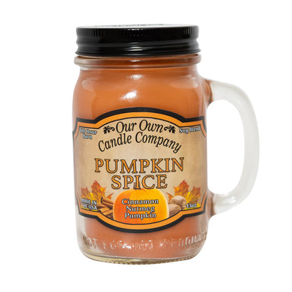 Our Own Candle Company, Orange Creamsicle Scented Mason Jar Candle, 100 Hour Burn Time, 13 Ounces