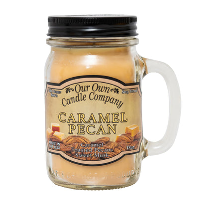 Our Own Candle Company, Orange Creamsicle Scented Mason Jar Candle, 100 Hour Burn Time, 13 Ounces