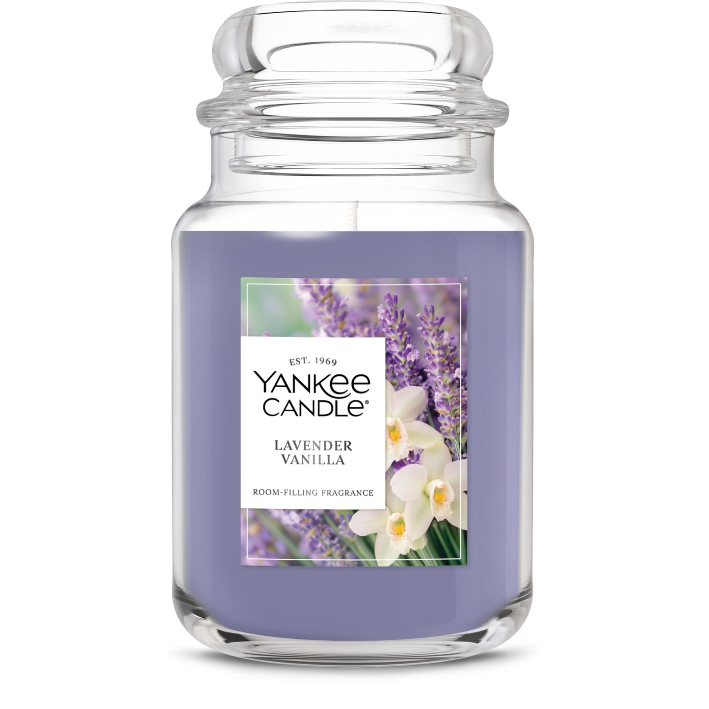 Yankee Candle Fresh Cut Roses, Scented Candle, 22oz Large Jar with up to 150 Hour Burn Time, Giftable