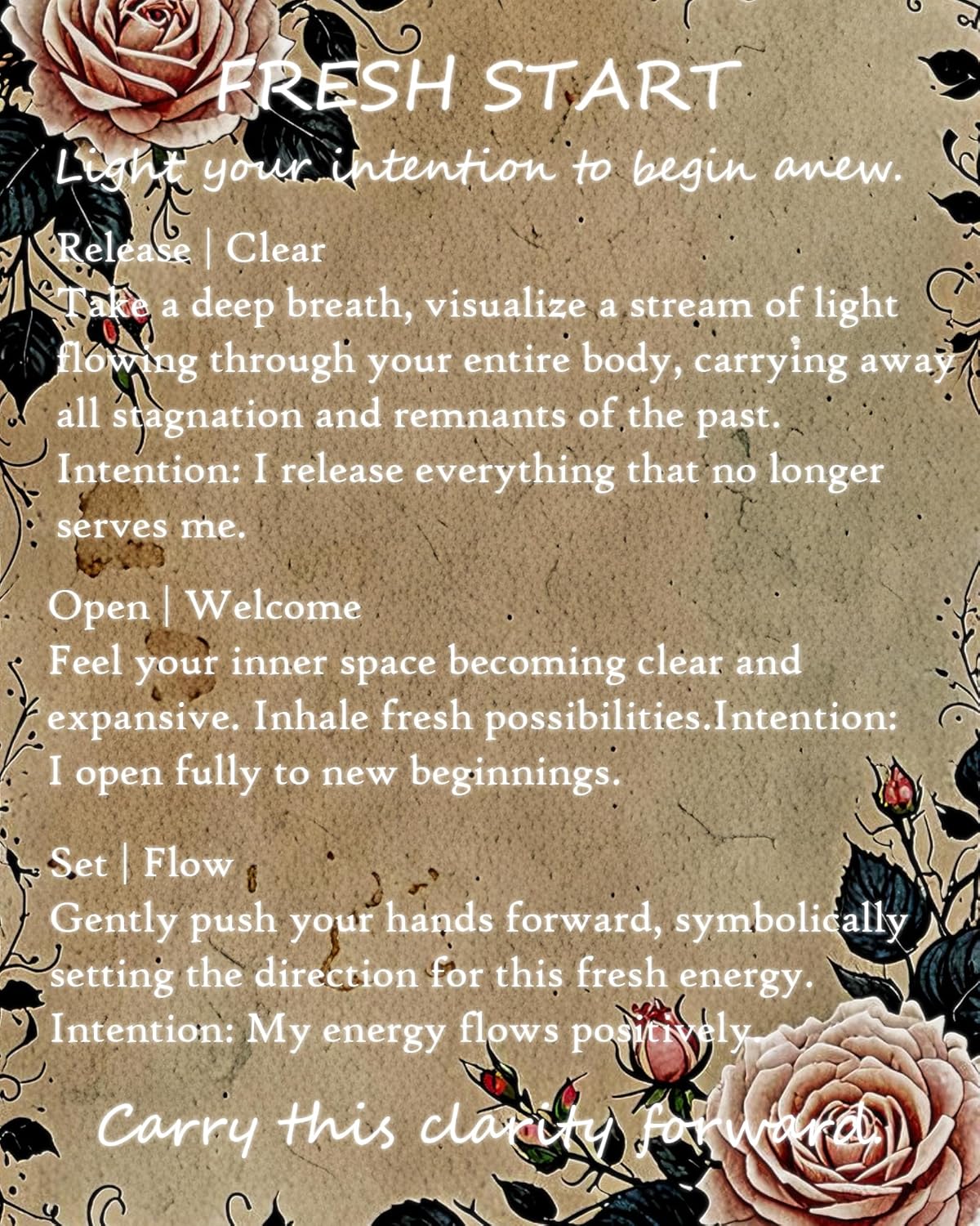 Crystal Candles, Healing Magic Candles, Mind-Body Meditation, Gifts to Encourage Women, New Job Gifts.(Fresh Start)